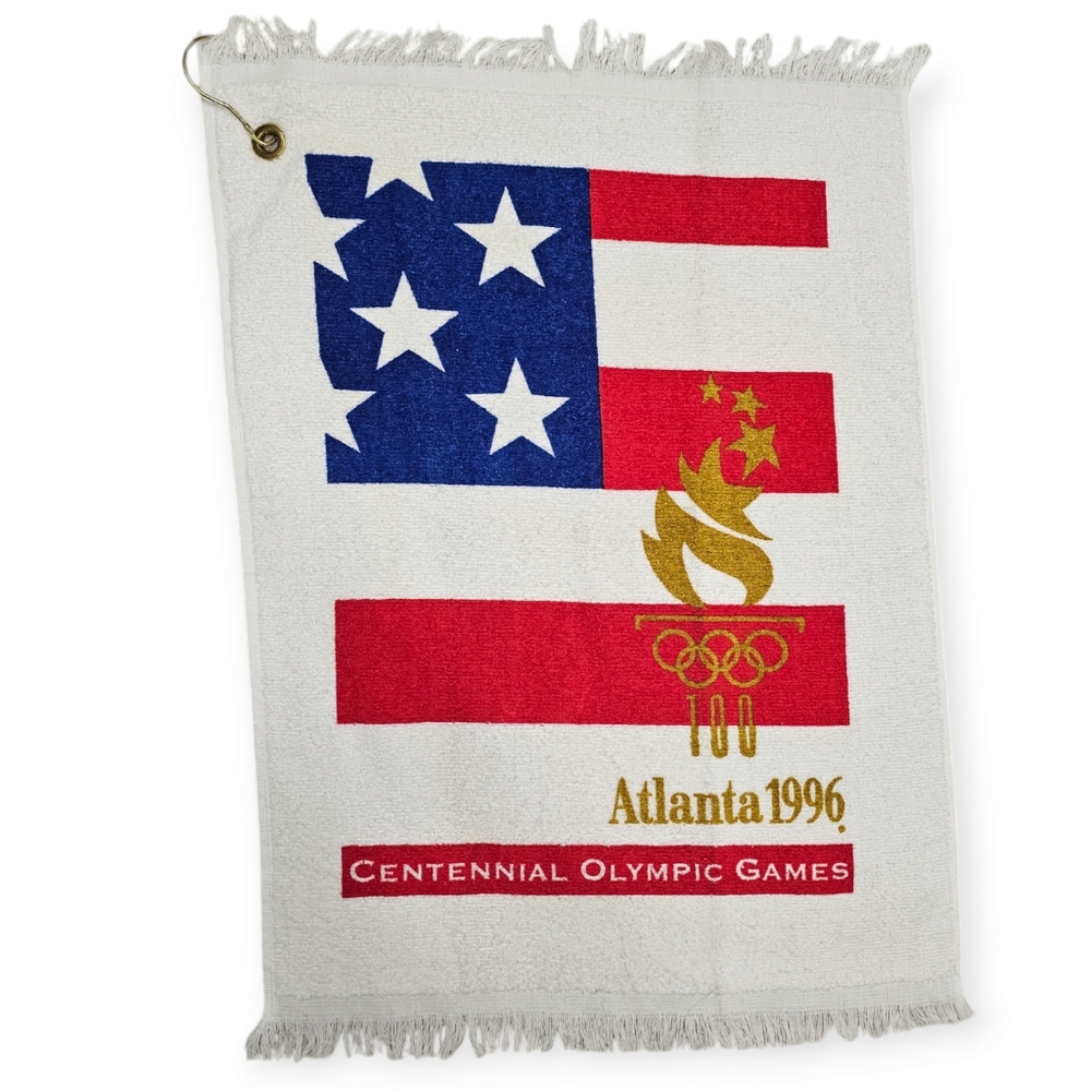 Vintage 1996 Atlanta Olympics Sports Towel